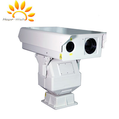 Câmera infravermelha da longa distância da visão noturna PTZ com iluminação do laser de 3km
