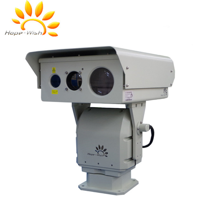 0 - Sistema de vigilância 360° térmico com C.A. da câmera do IP da longa distância/C.C. 24V
