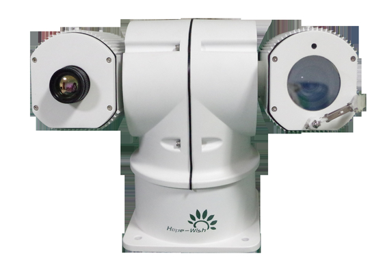 Câmera da visão noturna da longa distância IP66 para a relação do alarme RJ45 da temperatura