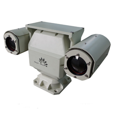 A câmera infravermelha dupla da imagiologia térmica do sensor PTZ, as forças armadas infravermelhas da câmara digital classifica