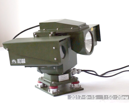 Laser infravermelho da visão noturna à prova de intempéries da longa distância da câmera do laser de Ptz do veículo