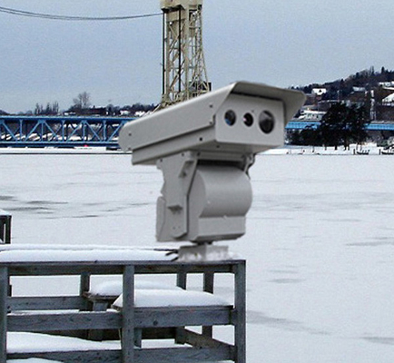 Câmara de vídeo térmica da imagiologia térmica do sistema de vigilância da inclinação de 360 bandejas