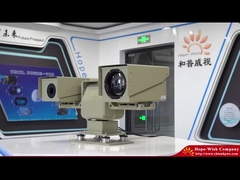 Câmara térmica PTZ de longa distância para a vigilância das fronteiras