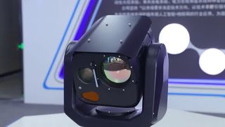 Câmera de vigilância térmica de longo alcance