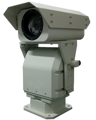 Câmera da imagiologia térmica da segurança PTZ do rio, câmara de vídeo remota de 10KM