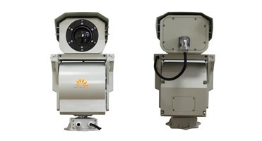 Câmera infravermelha da imagiologia térmica da câmera 640*512 da imagiologia térmica da segurança PTZ da estrada de ferro