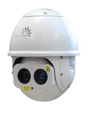Câmera infravermelha do laser da abóbada de alta velocidade de HD, 360 câmera do IP de Megapixel PTZ do grau