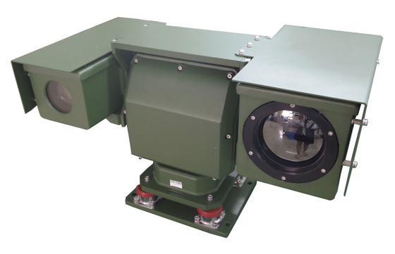Câmera da imagiologia térmica do Duplo-sensor PTZ, câmera militar da montagem do veículo da categoria