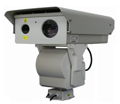 Câmera infravermelha da fiscalização PTZ da beira, câmera do laser do CMOS da longa distância