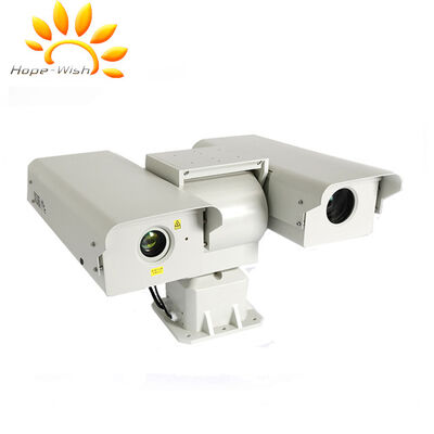Sistema de vigilância térmica de tamanho de pixel de 12μm Com 4x Zoom Óptico Dimensão 280mm 400mm Ideal para segurança do perímetro