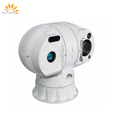 Câmera térmica de longo alcance 640x480 com zoom manual para operações de vigilância