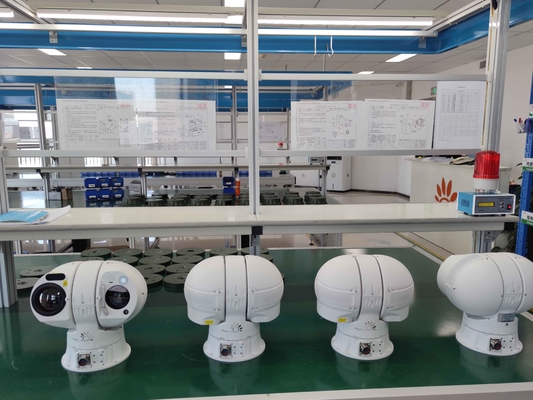 Interface Ethernet Câmera térmica de longo alcance para sensor de resolução Câmera inteligente IoT multi-sensor
