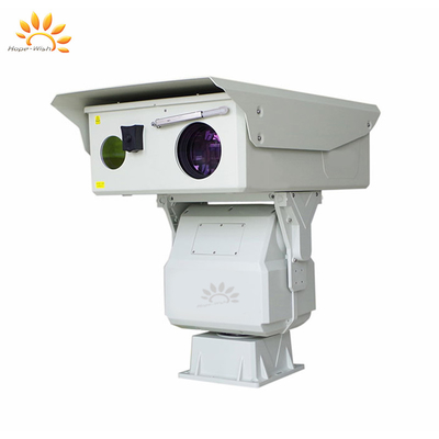 Advanced 360 Degrees Pan Long Range HD Infrared Laser Camera Controle de Iluminação Digital