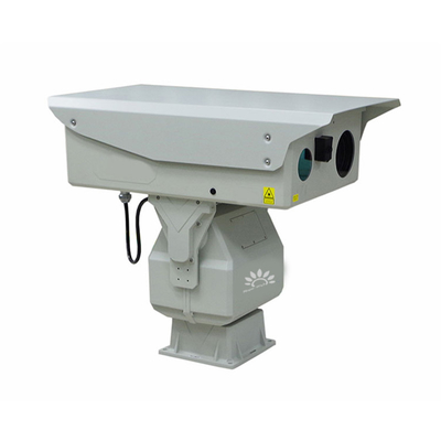 Câmera de Laser PTZ de Resolução 1080P com Câmera Térmica de Largo Alcance Pan 360 Graus