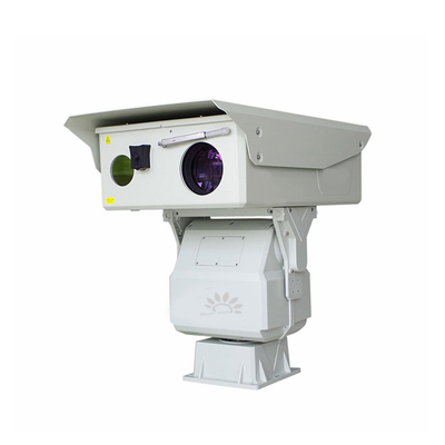 Câmera de Laser PTZ de Resolução 1080P com Câmera Térmica de Largo Alcance Pan 360 Graus