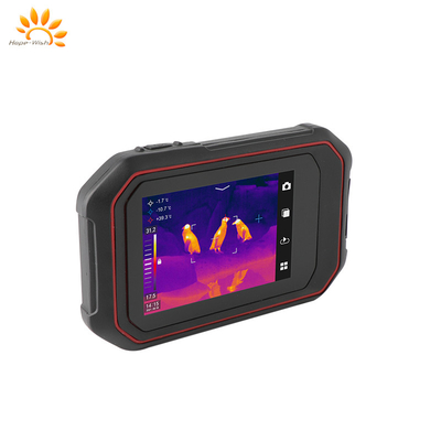 Câmera térmica de temperatura portátil de infravermelho binocular profissional para pesquisa e inspecção
