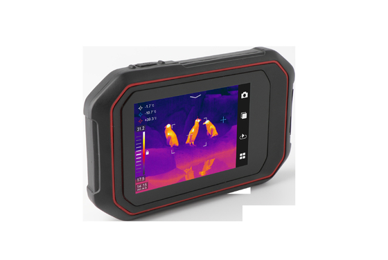 Display de imagem multi-modo de câmera térmica portátil Medição de temperatura profissional