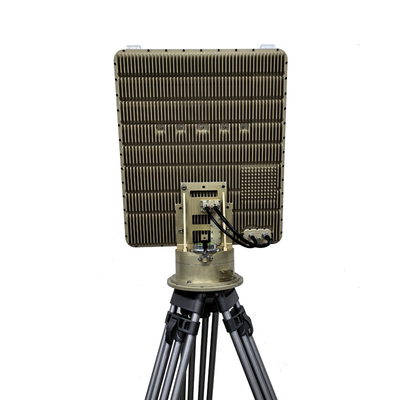 Radar de vigilância de baixa altitude com velocidade radial de 0,4 m/s-60 m/s