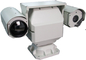 Câmera térmica dupla da proteção IP66, câmara de segurança do veículo PTZ