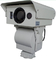 Câmera térmica infravermelha da visão noturna da longa distância de PTZ com sistema de alarme inteligente