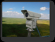 câmera do CCTV da imagiologia térmica de 10km PTZ, câmara de vigilância de segurança da penetração da névoa
