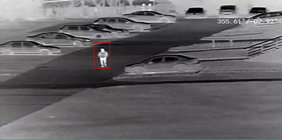 Câmera Térmica Dupla Montada em Carro IP66