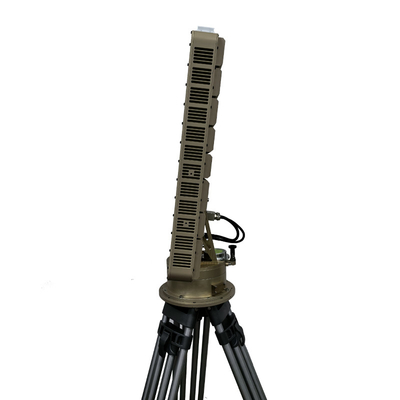 Radar de detecção de drones 360° Ángulo de cobertura do azimuth Radar UAV
