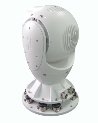 Câmara de vigilância térmica de longa distância PTZ com gama espectral de 7,5 μM a 14 μM