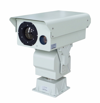 Sensor térmico PTZ Tipo Câmera térmica de longo alcance para rotação contínua de N × 360 ° em alta demanda
