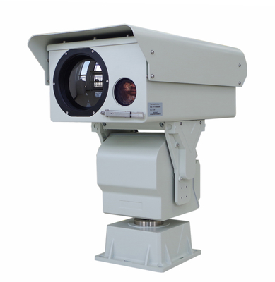 Câmera térmica de 360° de rotação contínua de longo alcance com resolução de 640x512