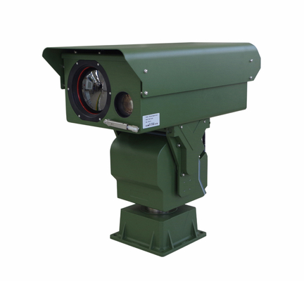 Câmera térmica de longa distância com distância focal mínima de 5-10 km e rotação contínua de N × 360 °