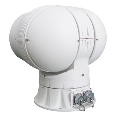 Câmera PTZ térmica de consumo de 6W com lente de foco manual motorizada e baixa manutenção