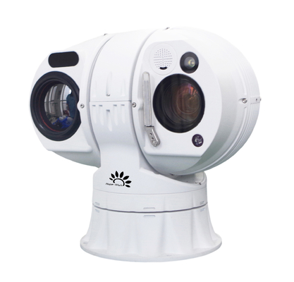 Sistema de vigilância de câmaras de segurança de longo alcance com sensor multi-IOT com Lrf opcional 5km