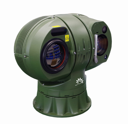 Sistema de vigilância de câmaras de segurança de longo alcance com sensor multi-IOT com Lrf opcional 5km