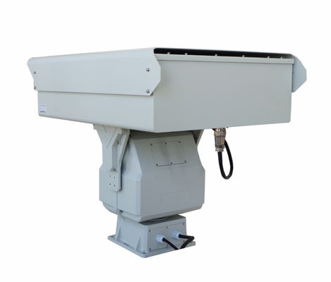 Câmera PTZ de longo alcance Câmera de imagem térmica PTZ fornecendo 640x512 para monitoramento de instalações, detecção de incêndio e segurança de fronteiras