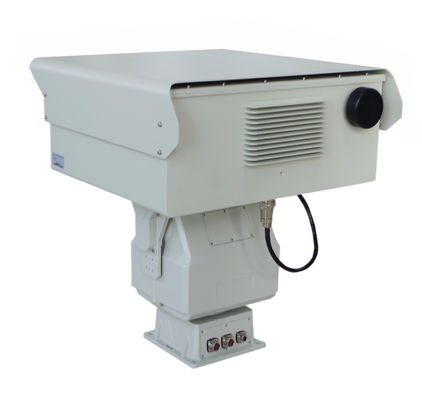 Câmera de imagem térmica PTZ de longa distância que oferece uma taxa de quadros perfeita para vigilância de reservatório