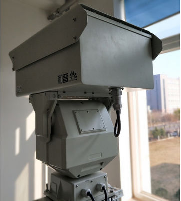 Câmera infravermelha térmica dupla da câmera HD PTZ da categoria militar impermeável para a segurança fronteiriça
