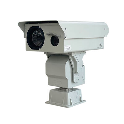 Câmera térmica com sensor duplo de longa distância câmera ptz câmera de segurança de longa distância