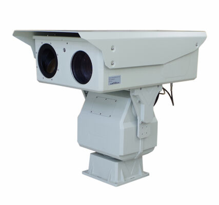 Câmera térmica com sensor duplo de longa distância câmera ptz câmera de segurança de longa distância