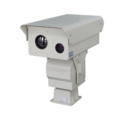 Câmera de segurança térmica de longa distância sensor duplo Câmera térmica controle de lente de foco automático perfeito para segurança de fronteira e sistemas de proteção de ativos
