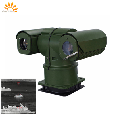 Dual Sensor T Shape Camera Ptz Laser Infravermelho Modulo de Câmera Térmica 360° Pan Range para Vigilância