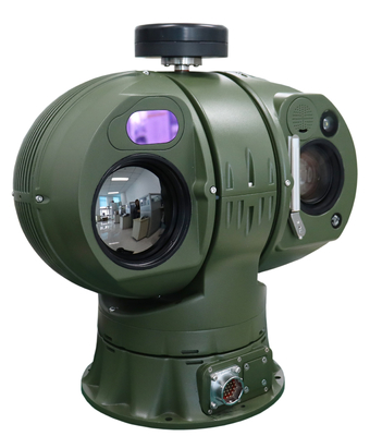 Multi Sensor IOT Smart Camera Câmera térmica infravermelha de grau militar com alcance Lrf 8km