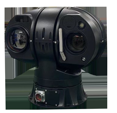 Sistema de vigilância de câmaras de segurança de longo alcance com sensor multi-IOT com Lrf opcional 5km