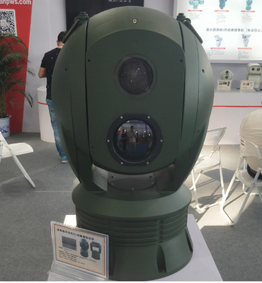 Auto alojamento esférico de seguimento térmico do sistema de vigilância com ligação do radar