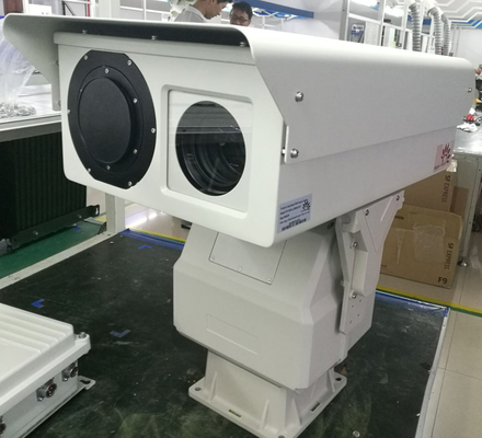 Câmera térmica dupla Ip66 infravermelho do zumbido do Cctv 30x com definição 640 * 512