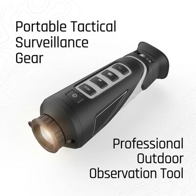Câmera Térmica Monocular Portátil Leve, Escopo Térmico Infravermelho de Longa Distância para Patrulha de Segurança