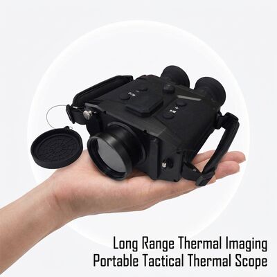 Câmera de imagem térmica binocular portátil profissional, binocular térmico infravermelho